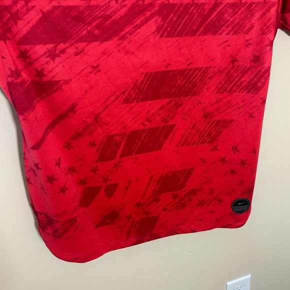Nike One Nation One Team USA unisex Dri-Fit Jersey Red size L soccer - Picture 3 of 4